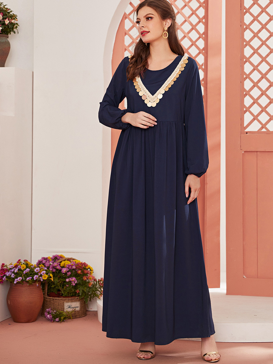 Ramadan Eid Mubarak Caftan Abaya Dubai Muslim Long Hijab Dress Turkey Islam Dresses For Women Kaftan Robe Longue Femme Musulmane-image-758017481