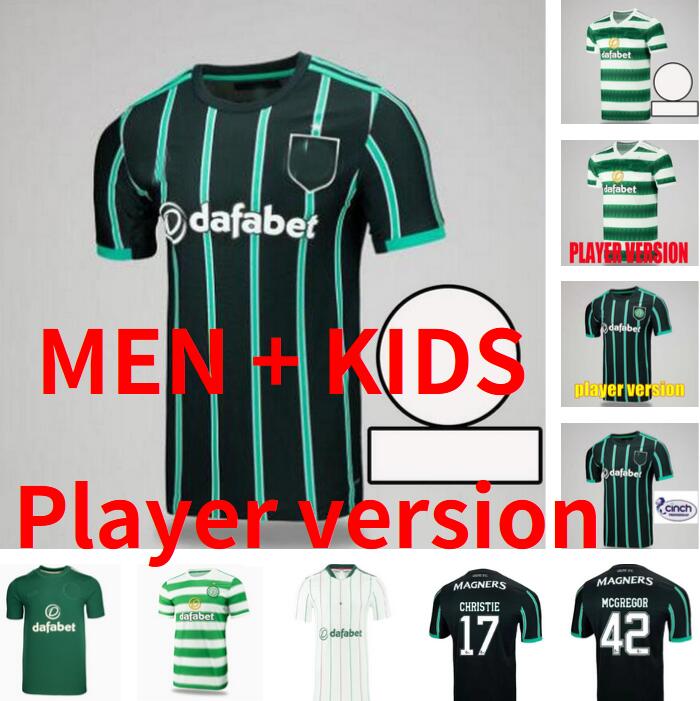 

2021 2022 2023 Celtic soccer jerseys Fans Player version 21 22 23 MCGREGOR GRIFFITHS EDOUARD BROWN DUFFY TURNBULL CHRISTIE ETYOUNOUUSSI football shirt Men Kids Kit