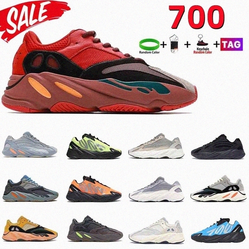 

Designer Running Shoes 700 Boost Hi-Res Red Enflame v1 v2 v3 MNVN Amber Tephra Cream men Sports Sneakers Trainers 700s west s8KV#