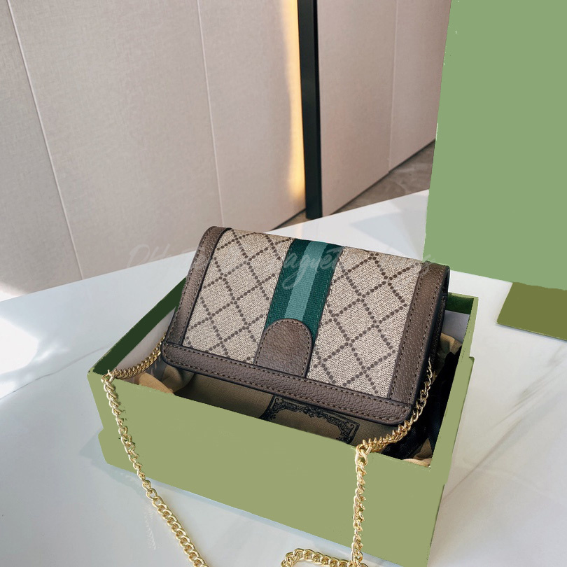 Designer luxury shoulder bag chain crossbody bags women handbag lady tote classic wallet shopping clutch casual zipper wallets fashion flap purse fa