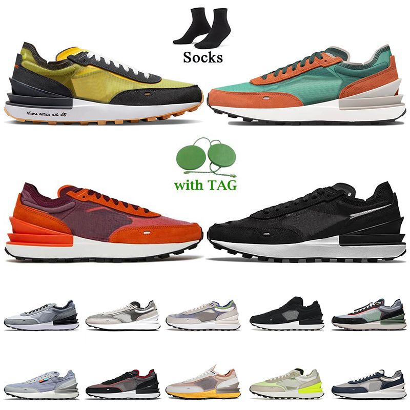 

Blazer Waffle One Running Shoes For Women Mens Pro Green Rush Orange Dark Beetroot Phantom Hyper Royal Black Summit White Coconut Milk Crimson Bred Trainers Sneakers, C4 cool grey 40-45