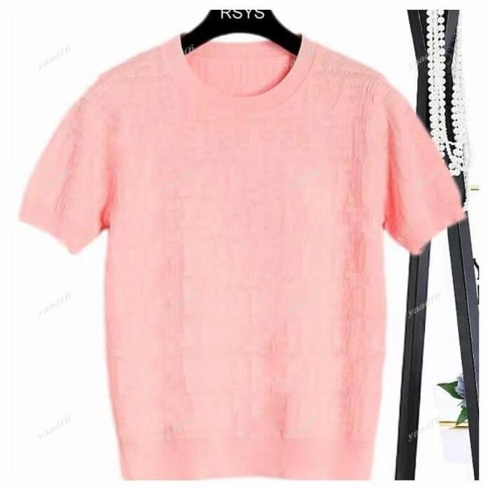 

2022ss New designer womens t shirt high-end translucent lace sexy women top long sleeve shorts 2 3 colors luxury fashionU2G7, Short sleeve-1