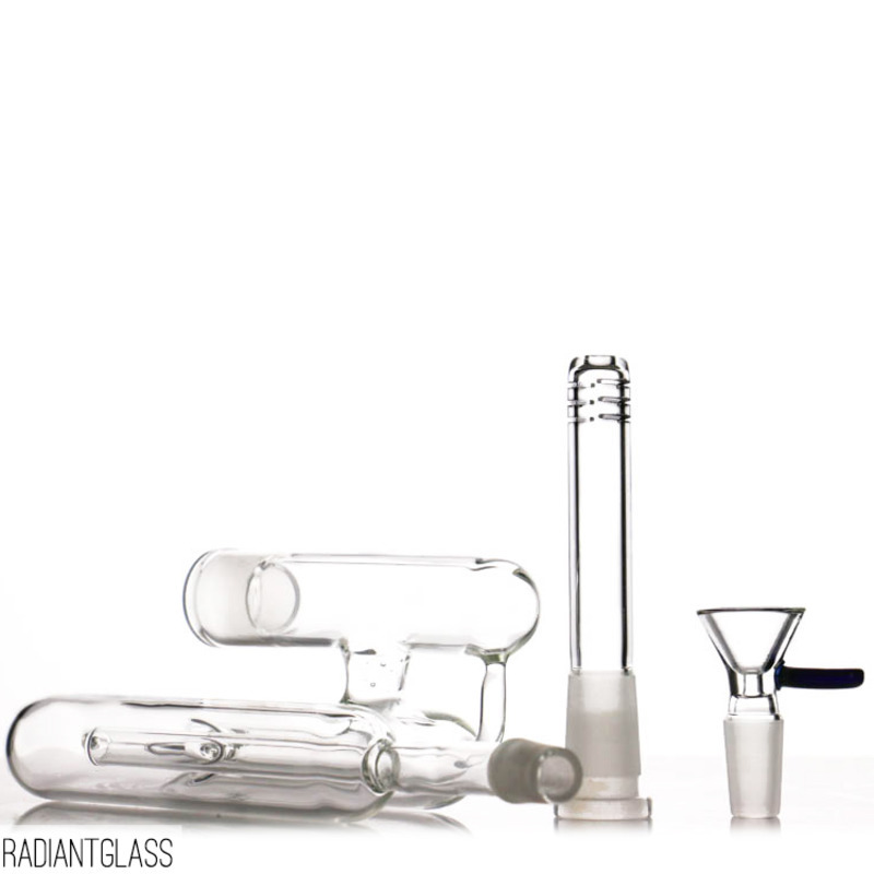 

9" 3 Tubes ash catcher set Smoking Accessories Hookahs Ashcatcher for glass bong 14mm water bongs catchers