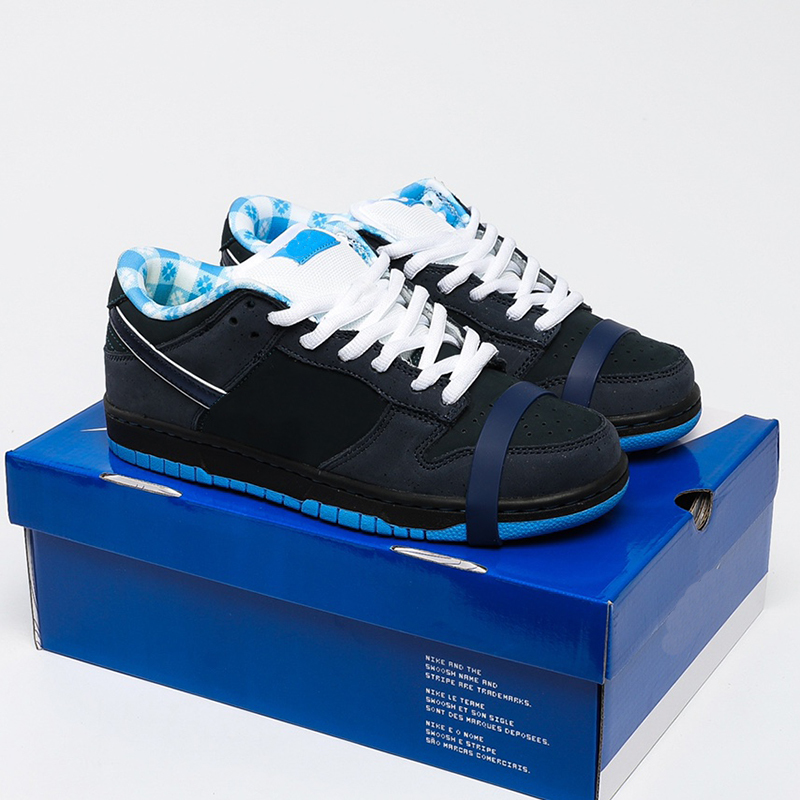 

Brand Shoes Top Quality Mens Casual sports skateboard shoe OG limited edition Blue lobsters Designers design Women Men Trainer Platform Sneaker, #1