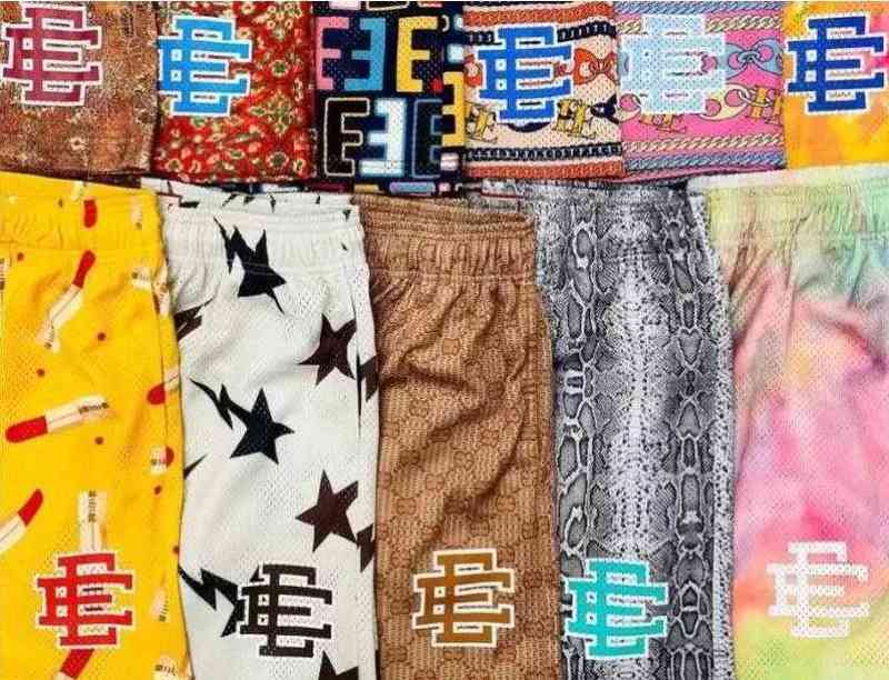 

22SS summer Brand short Eric Emanuel EE Basic Short Mens Designers fitness shorts Spring breathable beach pants sports series basketball, I need look other product