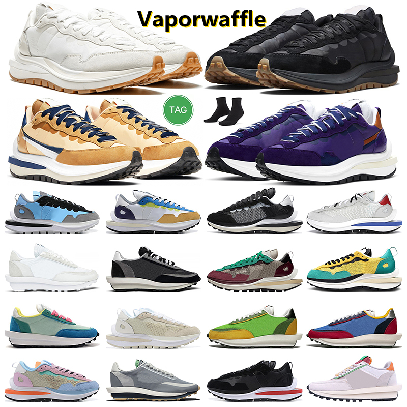 

2022 vaporwaffle running shoes for mens womens waffle LDWaffle ldv Sail Pure Platinum Dark Iris Sesame Royal Fuchsia trainers sports sneakers, #17 blackened blue