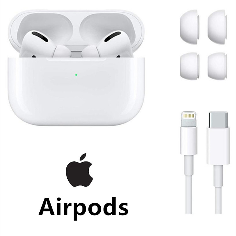 

ANC Noise cancellation Airpods pro 3 3rd generation Earphones Airpod H1 Chip Rename GPS Wireless Earbuds Bluetooth Headphones Pods 2 2nd generation headset, White