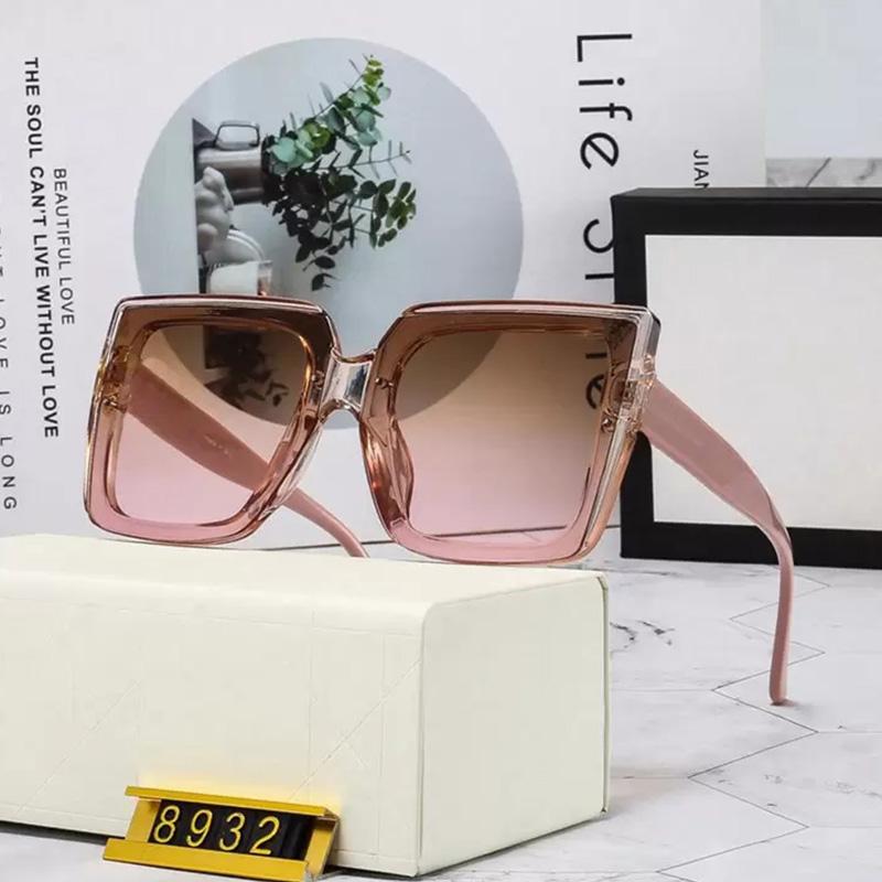 

Luxury Brand Designer Vintage Oversized Square Sunglasses Women Men Classic Big Frame Male Sun Glasses For Female UV400