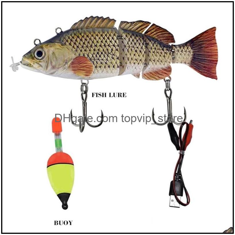 

Electronic Robot Fish Bionic Fishing Lures Smart -Swimming Robotic Baits Carp Tackle Accessories 27 Drop Delivery 2021 Sports Outdoors Wro