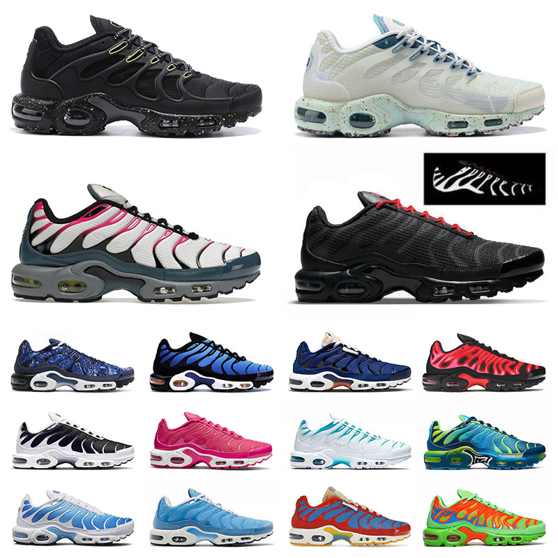 

Tn Plus Requin Mens Running Shoes Designer Tns Requin Big Size Us 12 Terrascape Black Olive Reflective Grey White Blue Bred Men Women Sports Sneakers Trainers Eur 36-46, 36-40 purple