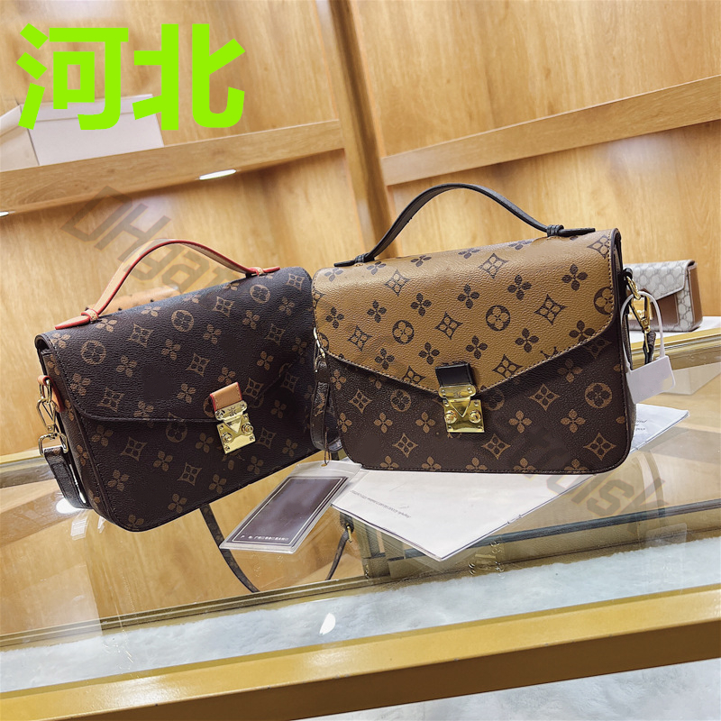 

Luxurys Designers High-Grade L Shoulder Bags Fashion women Totes Cluth Purses Handbags Cross Body Classic messenger bag Leather Top quality handbag ladies wallet, No bags