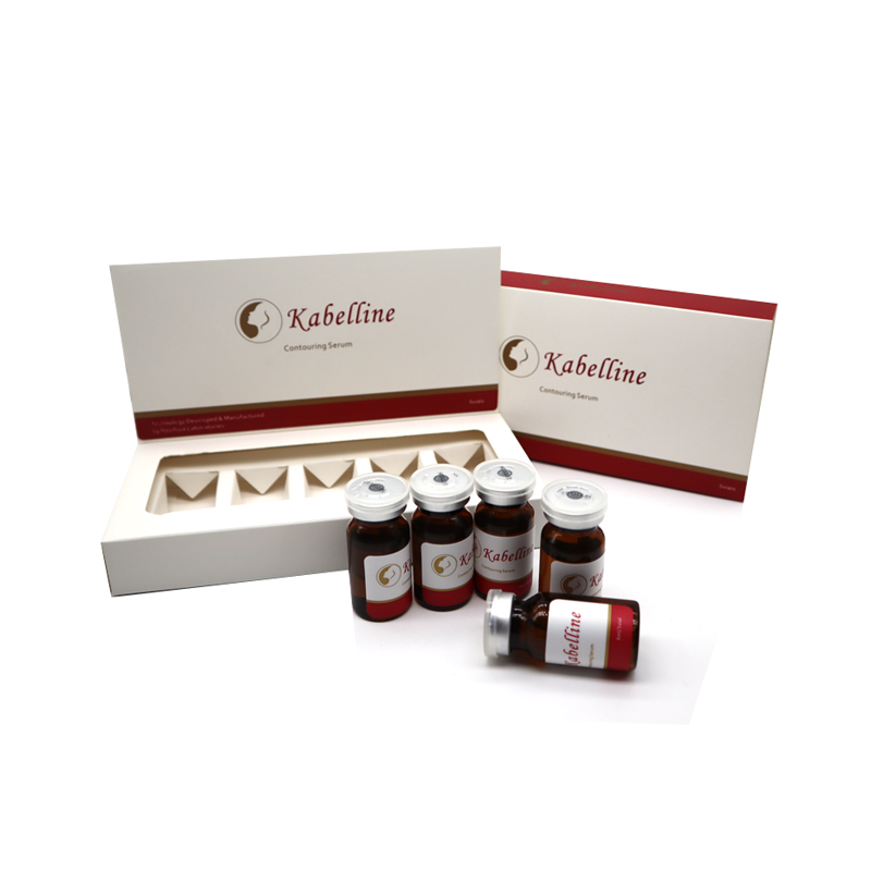 Objets de beauté kabellines solution de dissolution des graisses kybellas 5vials x8ml corps minceur