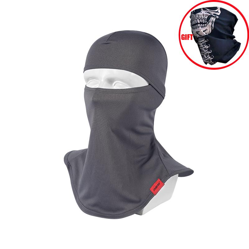 

Motorcycle Helmets Balaclava Face Mask Bicycle Ski Scarf Head Wear Outdoor Warmer Helmet Hood Windproof Full Scooter, Black