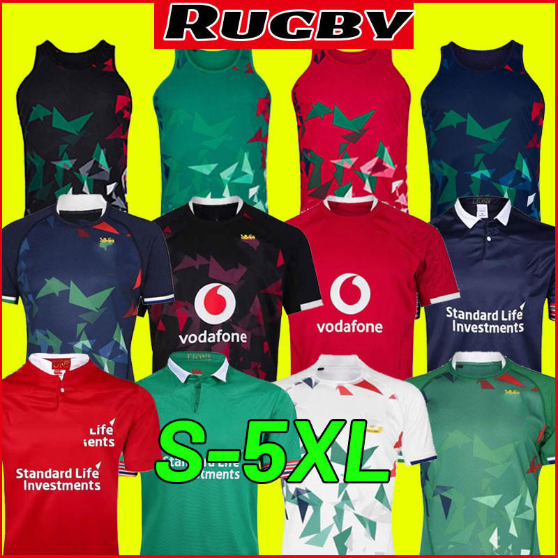 

2021 British & Irish Lions Rugby Jerseys 21/22 Home Away SINGLET training test Warm Up shirt size S-5XL, As shown