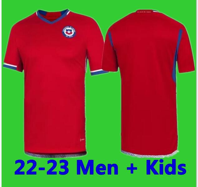 

Chilean soccer jerseys 2022 2023 Camiseta chilenas ALEXIS VIDAL BRERETON DIAZ chile football jersey men kids kit CH.ARANGUIZ MEDEL VARGAS MORALES MENESES uniforms