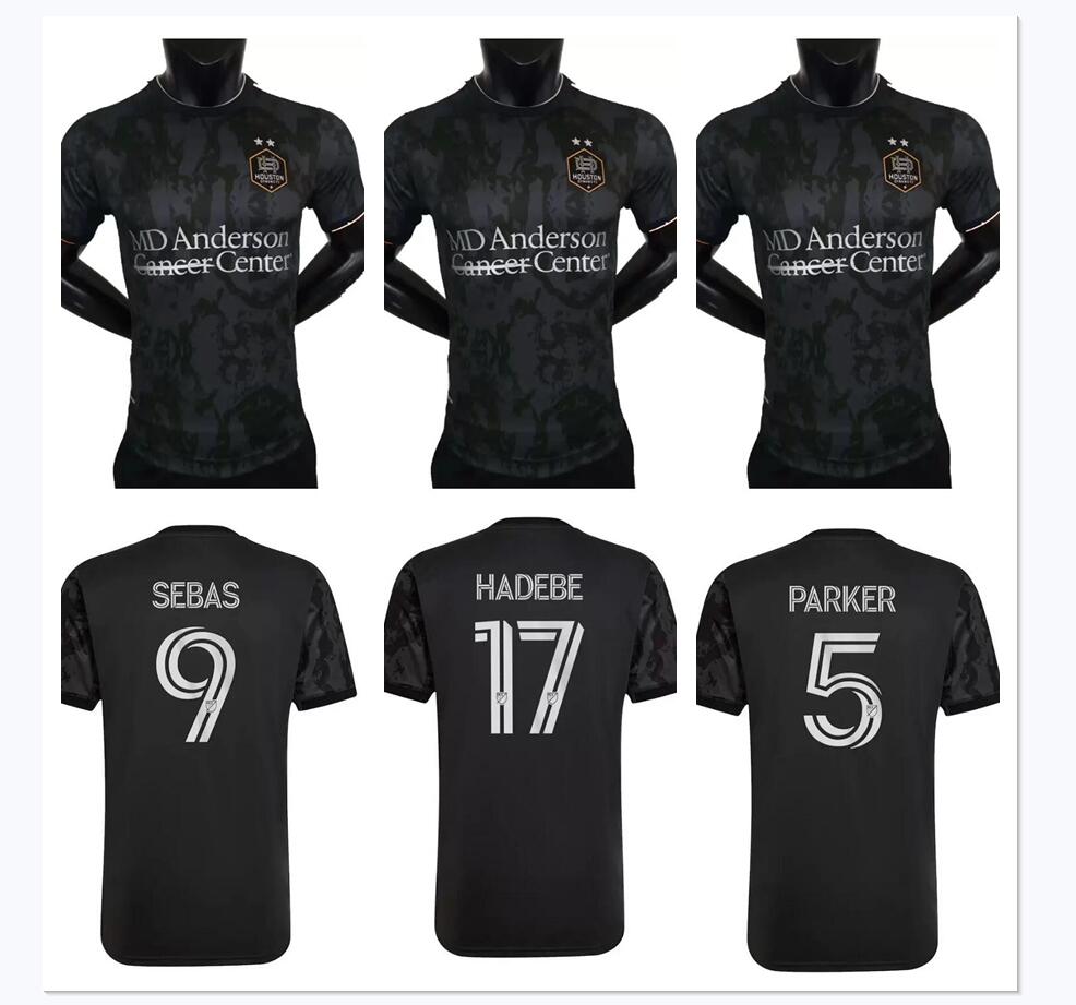 

22 23 Houston Dynamo FC Soccer Jersey Fans Player Version SEBAS BAIRD PICAULT HADEBE jerseys 2022 2023 Away Football Shirts PARKER VERA RODRIGUEZ maillots mykit, Black