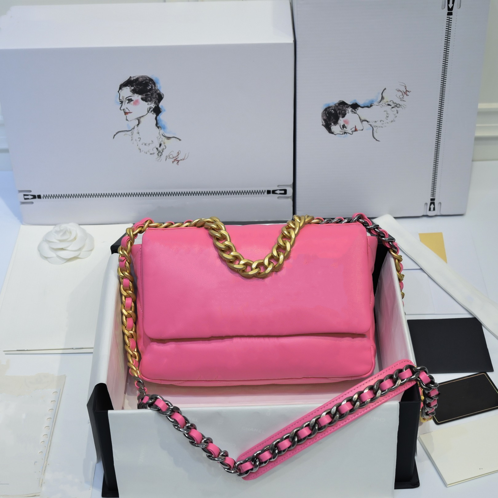 2022 Designer-Marmont Velvet Bags Women Famous Brands Shoulder Bag Sylvie Designer Luxury Handbags Purses Chain Fashion Cross Body Bag, A13