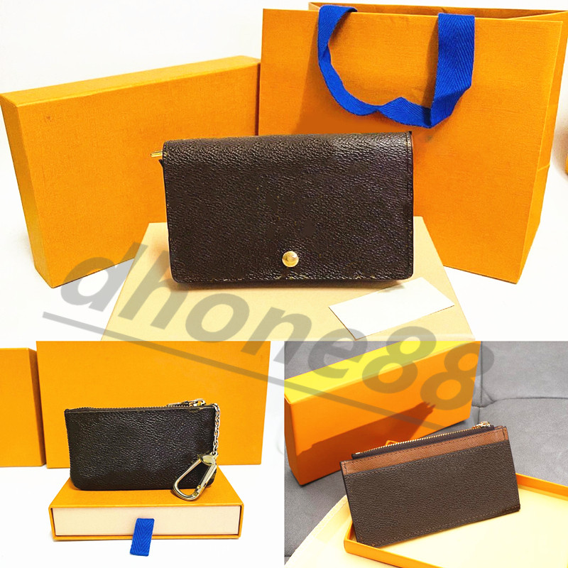 

luxury designer N62658 Coin Purses wallet handbag M62914 button women wallets Empreinte pouch coin serial N62630 number purse zippy 6keys case card holder bag, 2-mon0gram