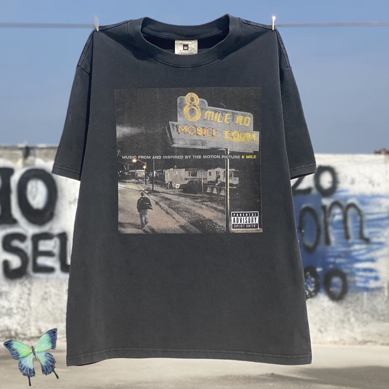 

T-shirt Old Heavy Washed Short Sleeves T Shirt Men' T-Shirts, Black