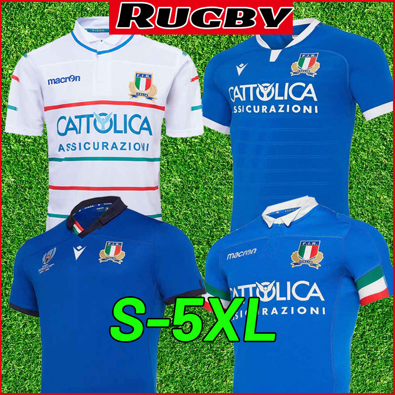

2021 2022 2018 2019 2020 Italy rugby Jerseys T shirts HOME Rugby League jersey 19 20 shirts blue, As shown