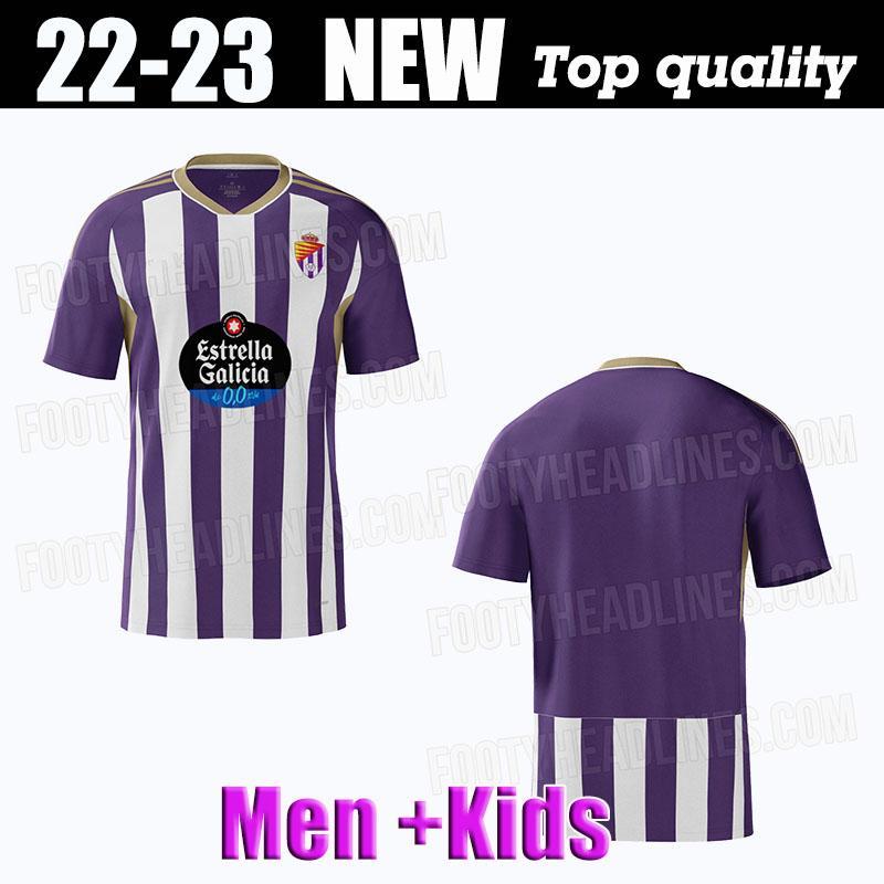 

Real Valladolid soccer jerseys 22 23 Weissman FEDE Sergi Guardiola oscar Plano Olaza R.Alcaraz Marcos Andre camisetas home men