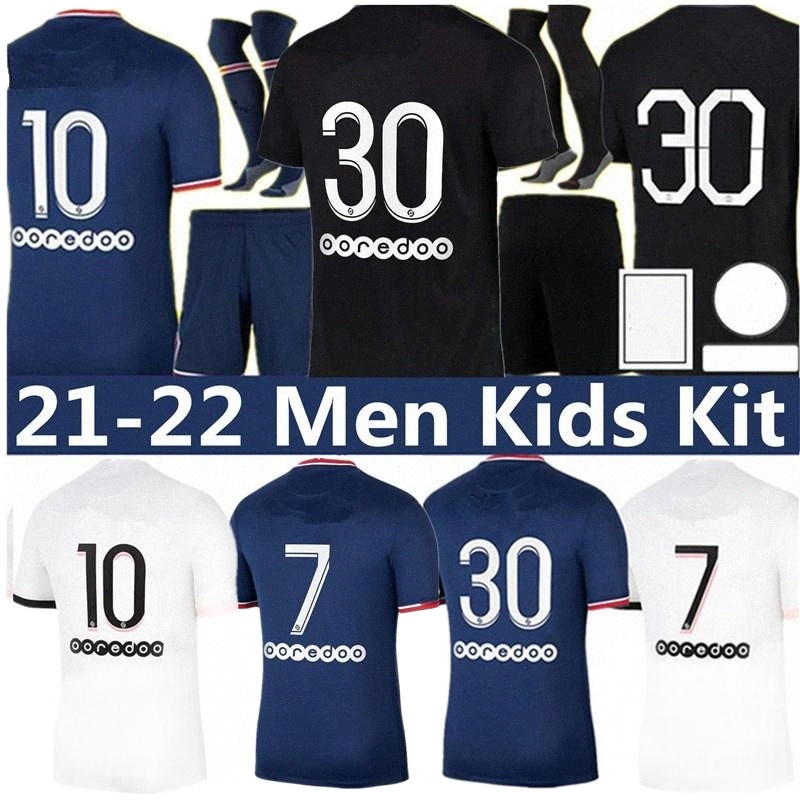 

kean soccer jerseys 2022 NEYMAR JR MBAPPE ICARDI 21 22 SERGIO RAMOS Maillots de football shirts MARQUINHOS VERRATTI WIJNALDUM men kids kit maillot foo B3Sn#, Colour 7