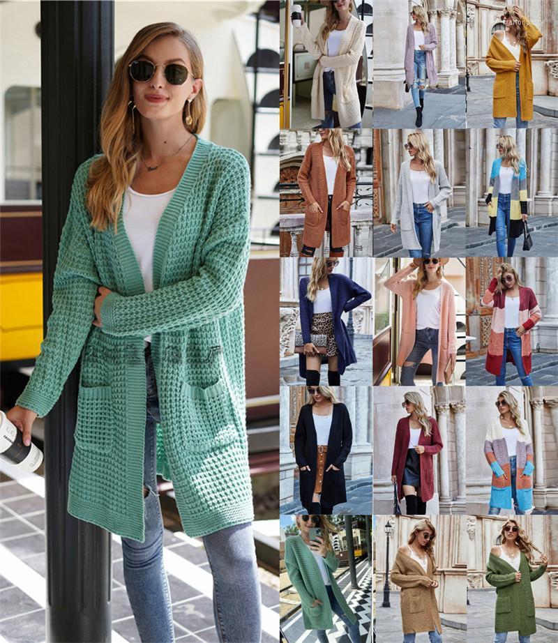 

Women' Knits & Tees Oversize Cardigan Ladies Crochet Sweater Casual Fashion Long Female 2022 Autumn Winter Plus Size Women Sweaters Walt22, Blue