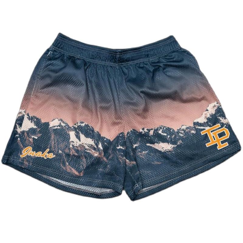 

Men's Shorts Inaka Power Shorts2022 Summer Hole Pants Men's Women's Classic Gym Basketball Mesh One Layer Elastic Fashion DesignMen', 17