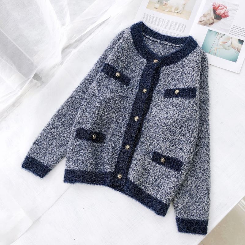 

Women's Knits & Tees Knitted Cardigan Sweater Women 2022 Autumn Winter Clothing Fashion For FemaleWomen's Begu22, 001