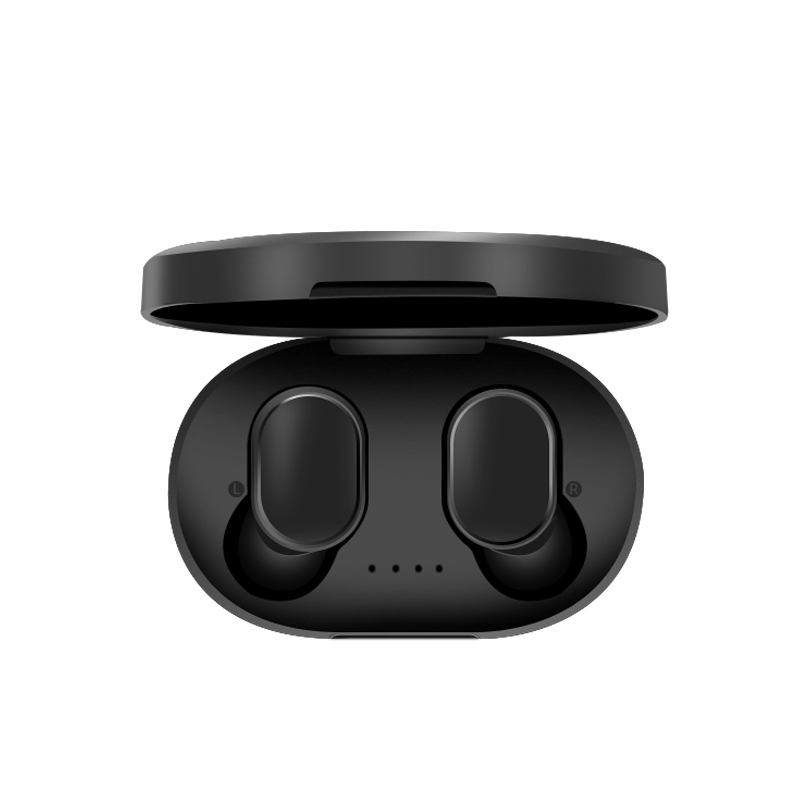 

A6S TWS Wireless Bluetooth5.0 Earphones earbuds Bluetooth Headphone Headset earphone In-Ear Gaming Headphones, Black