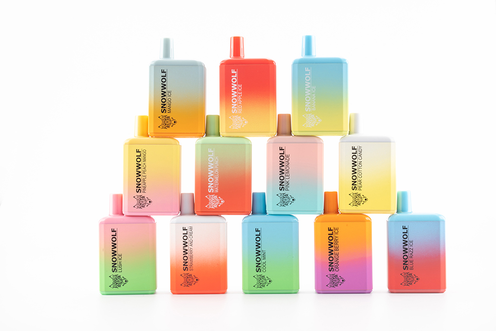 

Puff Bar 3500 Puffs Disposable vape e cigarettes Electronic cigarrete Origin Sigelei Snowwolf 3500puffs 12 colors