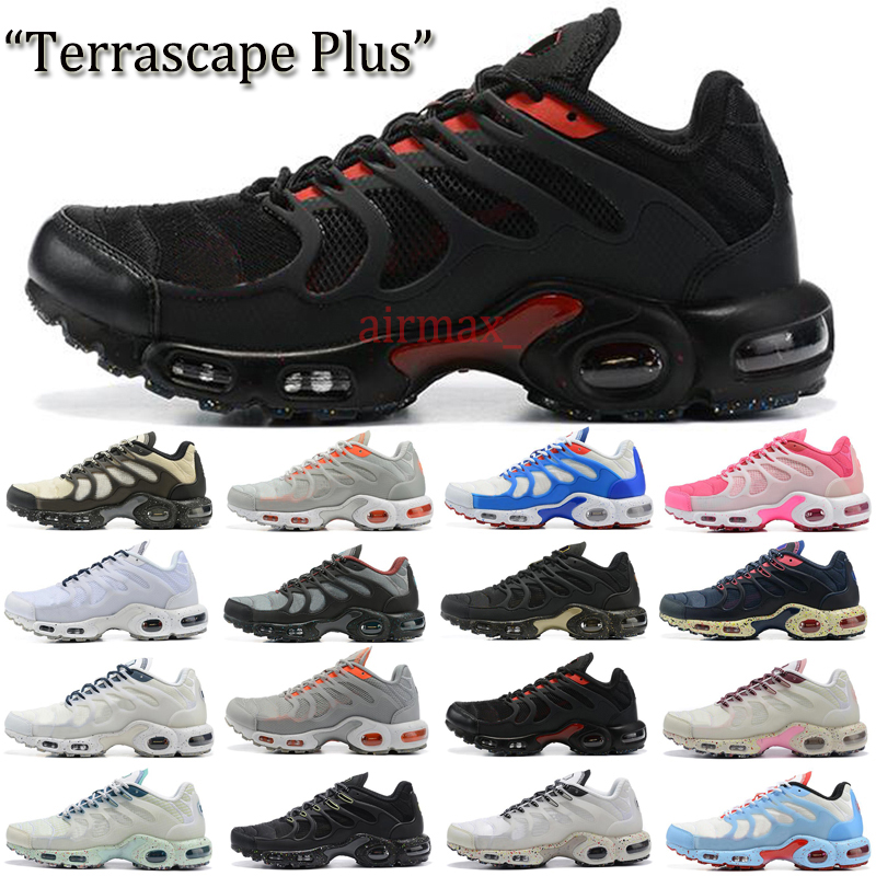 

2022 Tn Plus Size US 13 Running Shoes Run Tns Mens Womens Terrascape All Black Griffey Reflective Grey White Blue Trainers Designer Sports Sneakers EUR 36-47, Contact us
