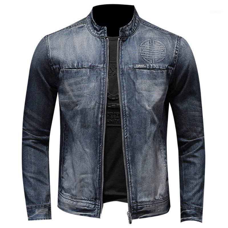 

Men's Jackets Spring And Autumn Style Big Tall Mans Denim 5XL Chinese Brand Street Mens Jean Coat Vintage Men Clothing, As picture