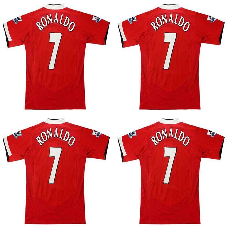 

2004 2006 van Nistelrooy Ronaldo retro soccer jersey Rooney Scholes Giggs classic vintage MEN football shirt, Lavender