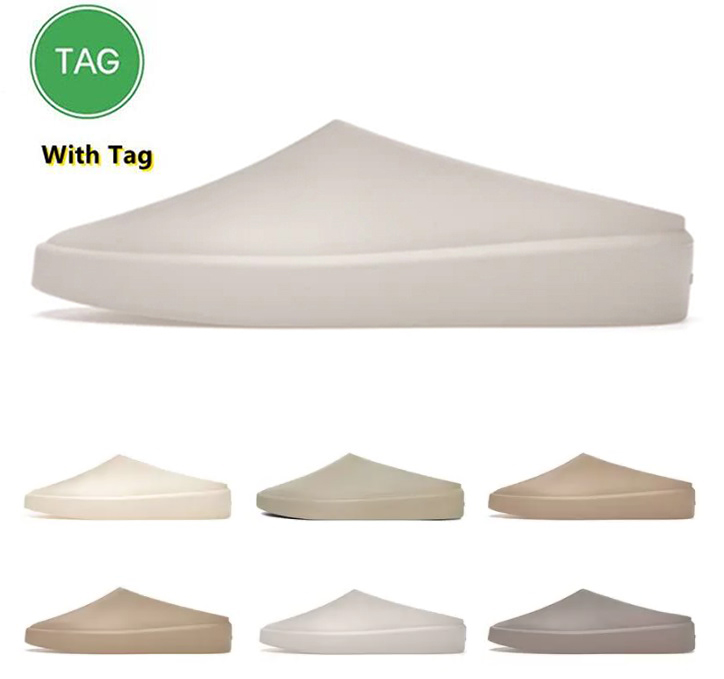 

FOG The California Slip-On Designer Sandals High quality Women Mens Shoes Designers Slides XL EVA Cement Almond Concrete Cream Oat Sandals, #4