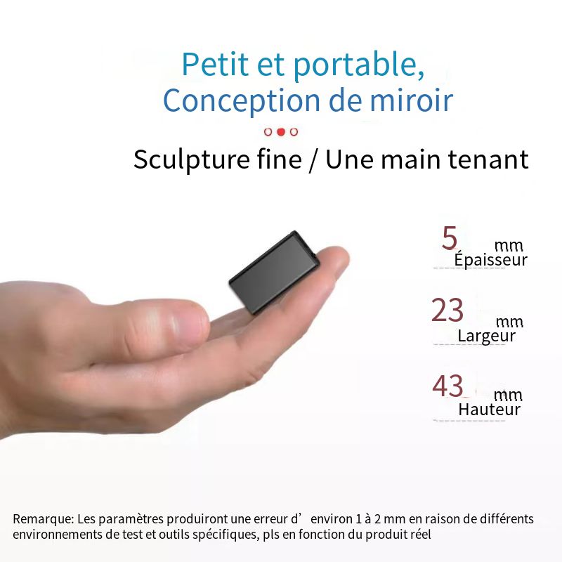 Q1 Mini Digital Voice Recorder Professional Dictaphone Ultra Thin HD Child Safety Encryption MP3 Music Player Meeting Class Lecture-image-761939598