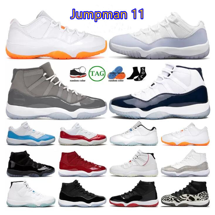 

11 11s Basketball Shoes Man Woman Mens Sneakers Space Jam Cap and Gown High Concord Platinum Tint Barons Legend Blue 25th Anniversary Low White Bred Men women Trainers, Please contact us