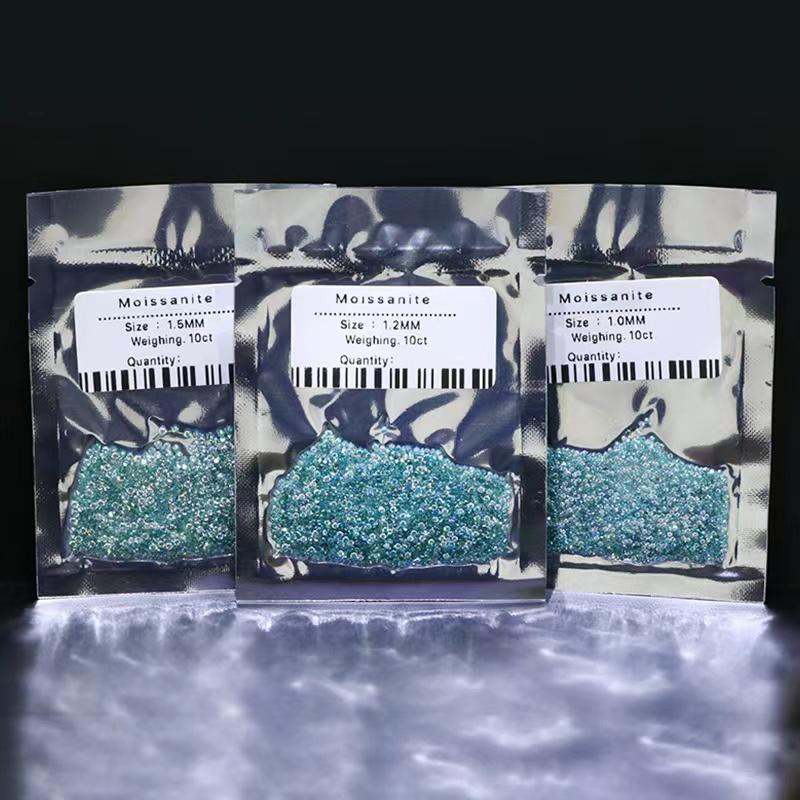 

Other 1ct/pack Blue Color VVS1 Round Moissanite Loose Stone Synthesis Gemstone Pass Diamond For Diy Jewelry MakingOther OtherOther