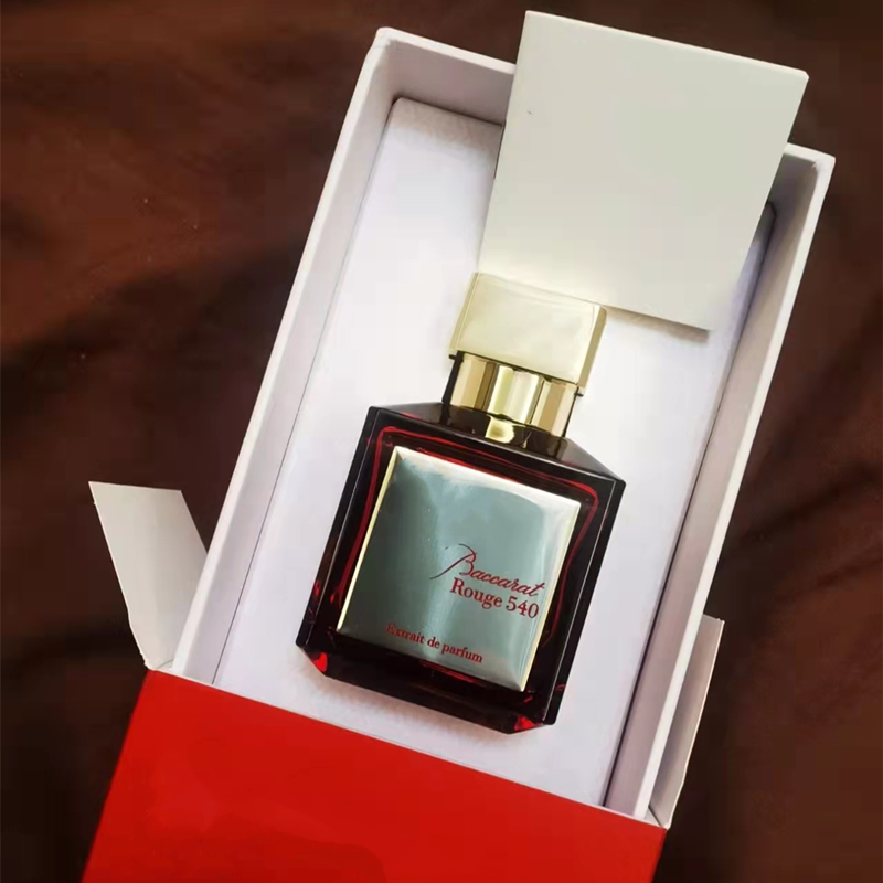 

Highest quality 70ml ManFranKurka Women Perfume Fragrance Bac rat Rouge 540 Floral Eau De Female Long Lasting Luxury Perfum Spray Charming smell