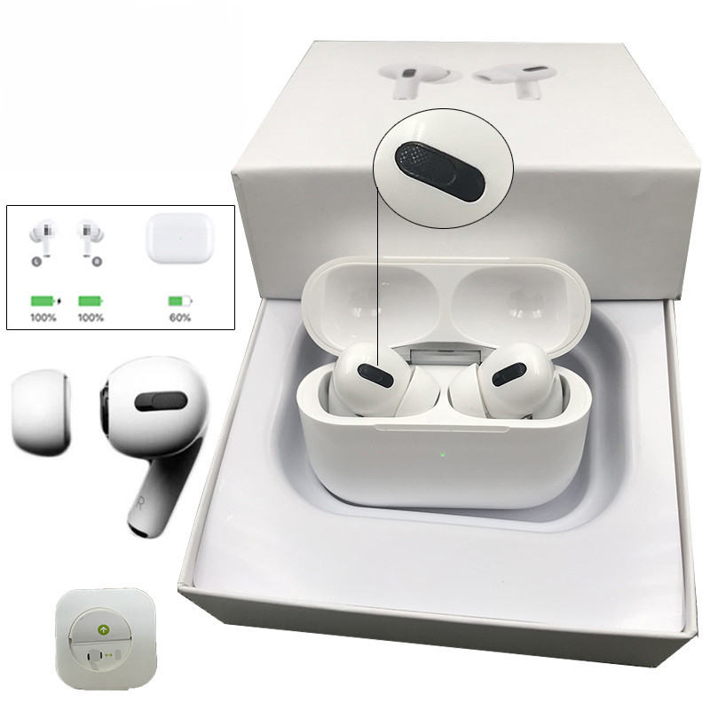 

ANC AirPods PRO True noise reduction function Wireless Bolutooth Earphones Wholesale GPS rename 1:1 original quality EarBuds with Wireless charging, Valid serial number