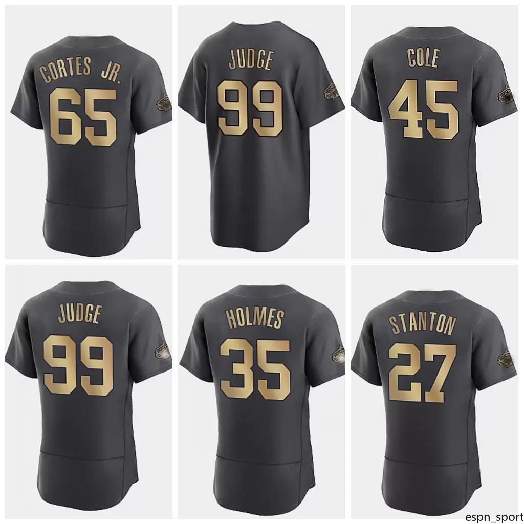 

Ben Rortvedt 2022 All Star Game Jersey Joey Gallo Albert Abreu Aaron Judge Gio Urshela Yankee Anthony Rizzo Gerrit Cole Gleyber Torres Isiah, Navy with name