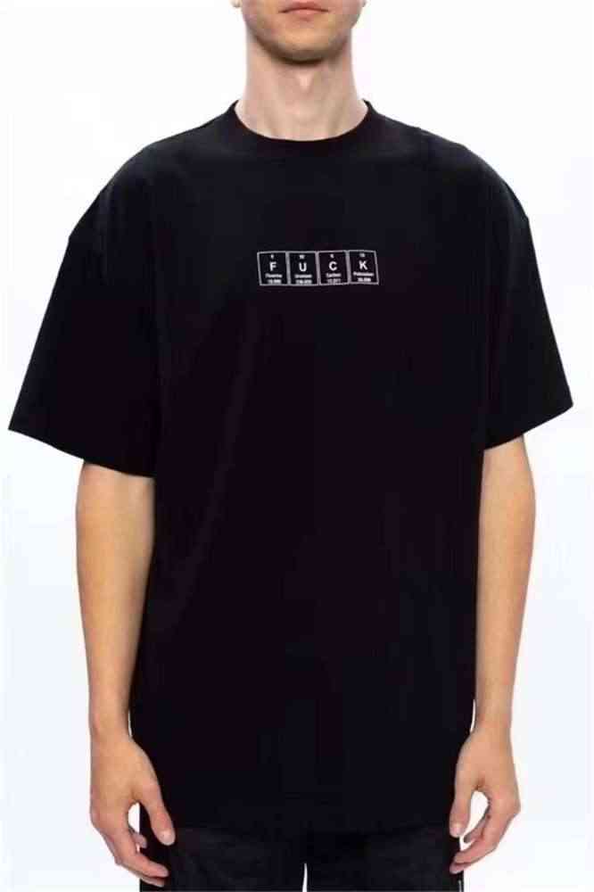 

t shirts for Men Women Letter Print Street Hip-Hop the T-shirt Fashion T-shirt