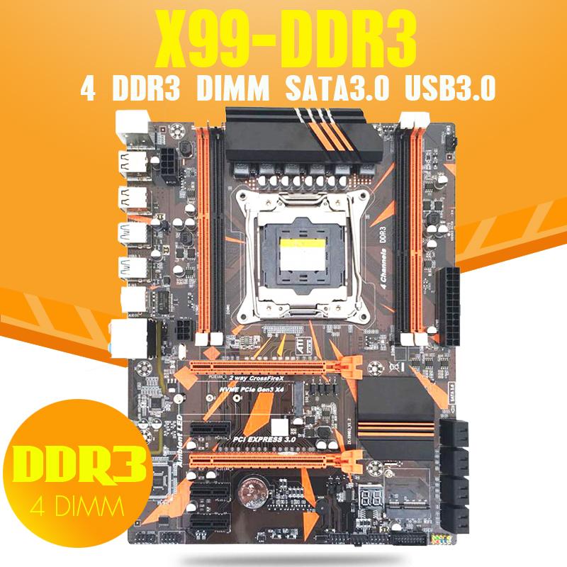 

Motherboards Atermiter X99 LGA2011-V3 LGA 2011 Motherboard DDR3 PC3 Mainboard REG ECC RAM Memory LGA2011-3 E5 2678 V3 PC Gaming USB WIFI Por