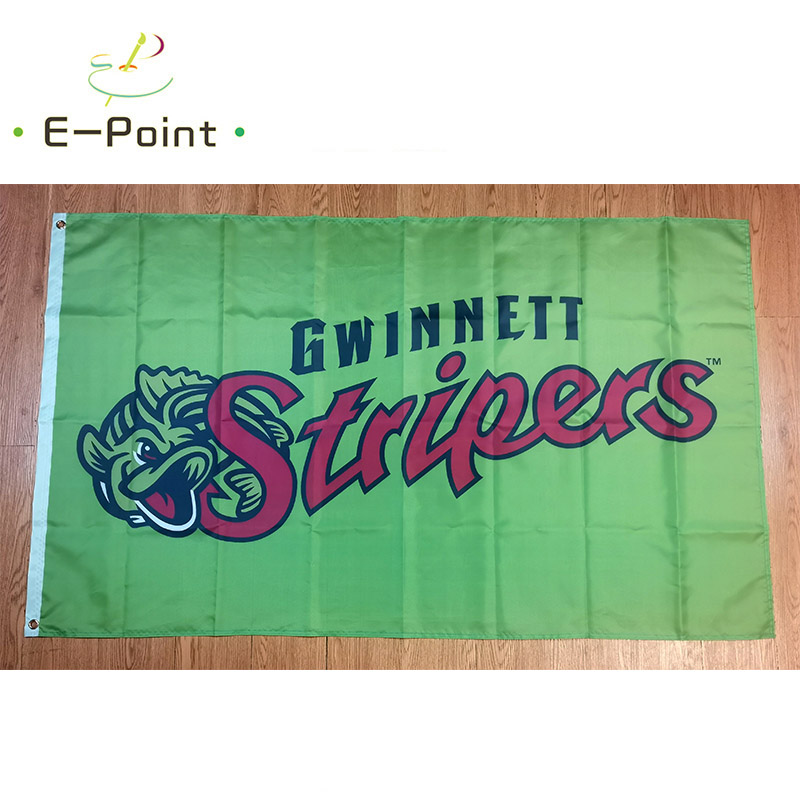 

MiLB Gwinnett Stripers Flag 3*5ft (90cm*150cm) Polyester Banner decoration flying home & garden Festive gifts