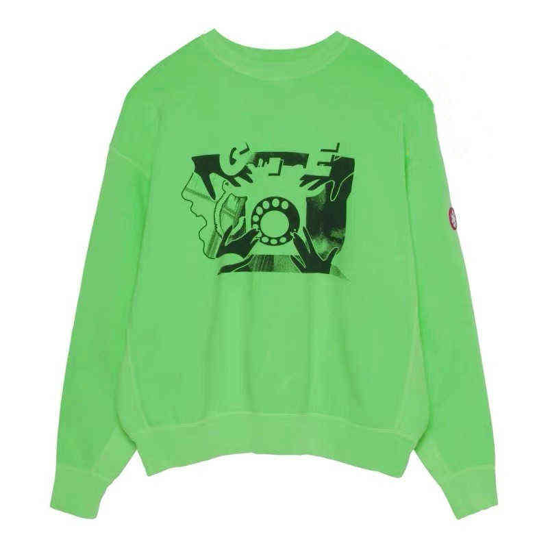 

CAVEMPT C.E CAV EMPT OVERDRY ROTARY DIAL CREW NECK Men Woman Embroidery Sweatshirts Crewneck T220726