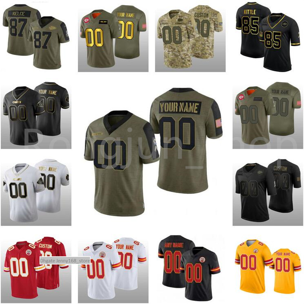 

Jersey 2022 Kansas City Men Women Youth Chief Stitched Football 15 Patrick Mahomes 87 Travis Kelce 32 Tyrann Mathieu Elite Custom''NFL''jerseys Size S-4XL