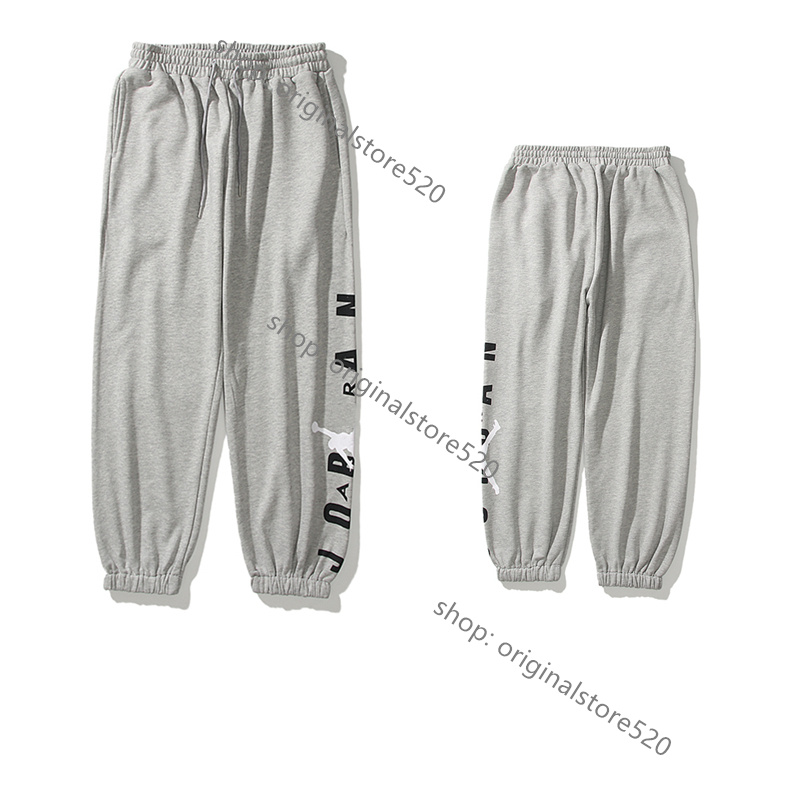 

2022 Men's Pants aj trapeze trousers mens full print couple women's casual high quality05120109, 1pcs buttons