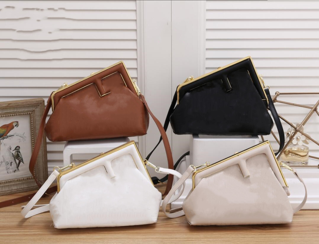 

Buckle first crossbody bag tote Clip Dinner Bags Shoulder Messenger pocket designer women leather handbags Removable strap Embossing purse wallets Satchels, Add freight