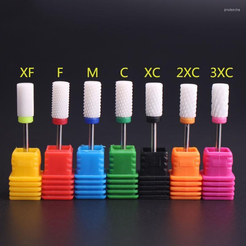 

Nail Art Equipment 1 Pcs With Box Ceramic Drill Bits For Nails High Hardness Electric Tools Manicure And Pedicure 2022 Prud22