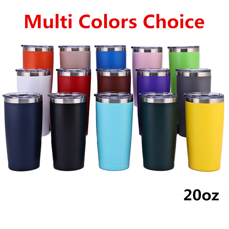 

20 OZ Stainless Tumbler Vacuum Double Wall Insulation Travel Mug Coffee Tumbler Insulated Stainless Steel Thermal Cup Fast Delivery